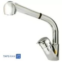 تصویر شیر ظرفشویی آشپزخانه شاوری شیبه مدل اروند Shibeh Sink Mixer Faucet