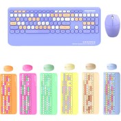 تصویر کیبورد و ماوس بی سیم گیزر مدل G100 