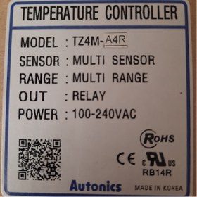 تصویر کنترلر حرارت آتونیکسMODEL:TZ4M-A4R ا Temperature controller Autonics Temperature controller Autonics