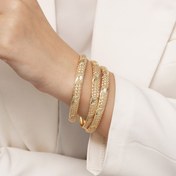 تصویر النگو 7 میل زنانه بسته ٣ عددی 