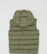 تصویر جلیقه نوزاد پسر خاکی روشن دفکتو 