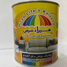 تصویر رنگ روغنی آبی سیر 1 کیلو هیراد شیمی 