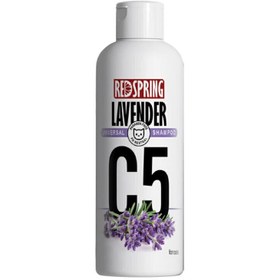 تصویر شامپو گربه C5 با عصاره لوندر رداسپرینگ Redspring Lavender Universal Shampoo C5 حجم 300 میلی لیتر 