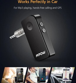 تصویر گیرنده بلوتوث موسیقی بی سیم MPOW BH044E MPOW BH044E wireless music Bluetooth receiver