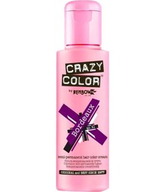 تصویر کرم رنگ مو بورگوندی ۵۱ - ۱۰۰ میلی‌لیتر برند crazy color Hair Color Cream Bordeaux 51 100ml