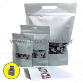 تصویر پاکت پنجره دار گلاسه 