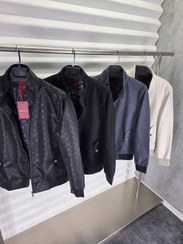 تصویر کاپشن بامبر Guccl مسترکوالیتی واقعی 4 رنگبندی - کرم / L Guccl