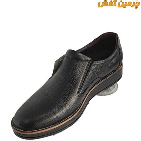 تصویر کفش چرم مردانه رسمی نجفی زیره پی یو و دور دوخت کد 7019 + رنگبندی ا men's leather shoes men's leather shoes