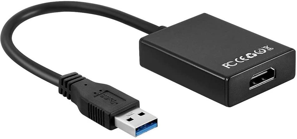 Adapter USB naar HDMI 1080P, videoconverter USB 3.0/2.0 High Definition