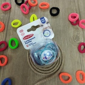 تصویر پستانک ارتودنسی 0 تا 6 ماه کد 48 Baby Land Night time Orthodontic Pacifier Code 486 0-6 Months