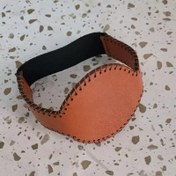 تصویر بازوبند جای حرز چرم طبیعی 