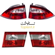 تصویر چراغ خطر سمند LX ایران خودرو چپ و راست 