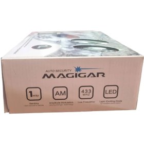تصویر دزدگیر خودرو طرح مجیکار بلوتوثی اپلیکیشندار (۲ ریموته) 