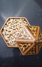 تصویر بادام هندی خام سایز ۲۴۰ 