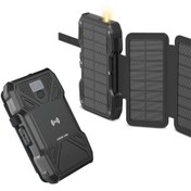 تصویر پاور بانک 20 وات گرین لاین مدل Solar 5-Panel ظریت 20000 میلی آمپر ساعت Green Lion Solar 5- 20000mAh 20W Power Bank