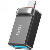 تصویر تبدیل OTG (USB 3.0 To Lightning) ارلدام مدل OT86L 