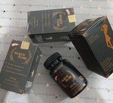 تصویر کپسول لاغری black slim اصل 