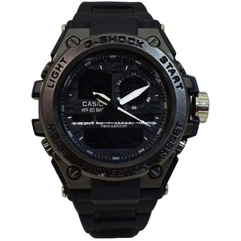 خرید و قیمت CASIO G SHOCK 5478 GG1000 جدید دوزمانه قاب فلزی | ترب