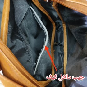 تصویر کیف دوشی و دستی کیف همراه و روزمره چرم مصنوعی برزی مدل 445 