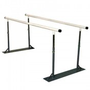 تصویر پارالل آموزشی ثابت دسته چوبی طول 2.20 ارتفاع 1.20 