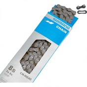 تصویر زنجیر شیمانو 8 سرعته شیمانو hg40 اصلی shimano chain hg40 8 speed