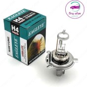 تصویر لامپ هالوژن H4 برند عقاب اصل 