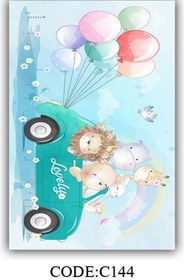 تصویر فرشینه کودک CODE:C144 