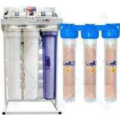 تصویر تصفیه آب آزمایشگاهی فلکستک اورجینال 200 گالنی Laboratory water treatment system Fluxtek 200 G