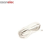 تصویر سیم تلفن ۱۰ متری سوکت دار 