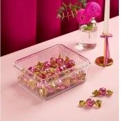 تصویر شکلات خوري مستطيل شيشه اي کد 234100 لیمون 