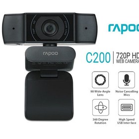 تصویر وب کم رپو مدل C200 HD 