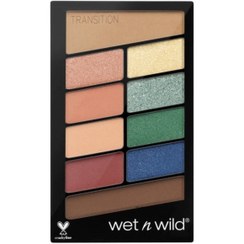 تصویر سایه چشم اورجینال برند Wet n wild مدل Color Icon Eyeshadow Palette 10lu کد 110753965 