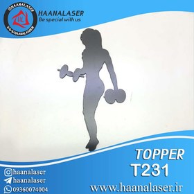 تصویر تاپر کیک بدنسازی کد 231 هانالیزر 