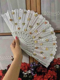 تصویر بادبزن عروس کد ۳۱۸ 