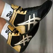 تصویر کفش کشتی آدیداس مقاوم سبک سایز بندی کامل 