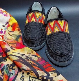 تصویر گیوه طرح دلوار 