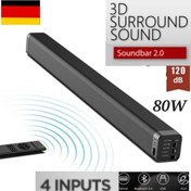 تصویر ساندبار ODINE 1 با قدرت 80 وات و کیفیت صدای سه بعدی ODINE 1 Soundbar with 80W Power and 3D Sound Quality