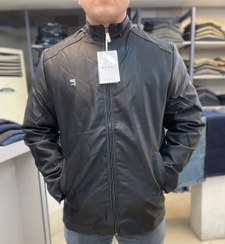 تصویر کاپشن کلاسیک وارداتی - مشکی / 2xl 