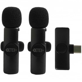 تصویر میکروفون یقه ای بی سیم Detex+ DMW34-MIC Detex+ DMW34-MIC Wireless Microphone