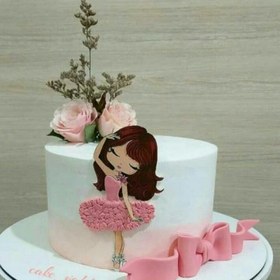 تصویر کیک تولد دخترانه 