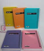 تصویر دفترچه یادداشت سایز کوچک خاطره 80برگ 