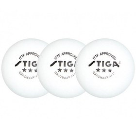 تصویر توپ پینگ پنگ استیگا STIGA (بسته 3 عددی) STIGA ping pong ball