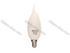 تصویر لامپ ال ای دی شمعی اشکی 7 وات مات EDC 7 watt EDC matte teardrop LED lamp