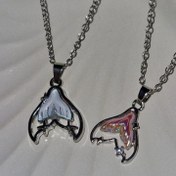 تصویر گردنبند دم وال فانتزی 