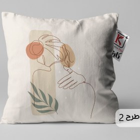 تصویر کوسن کد K392-2 مینیمال