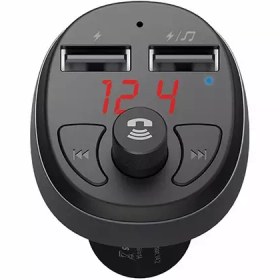 تصویر شارژر فندکی فست شارژ و گیرنده بلوتوثی مک دودو مدل CC-688 Mcdodo CC-688 Blutooth 4.2V FM Transmitter Digital Display Car Charger