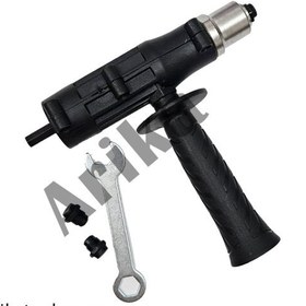 تصویر تبدیل دریل به پرچ کن مشکی 