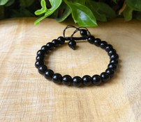 تصویر دستبند سنگ اونیکس مردانه Stone accessory