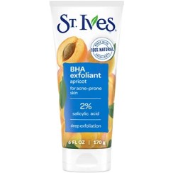 تصویر اسکراب لایه‌بردار زردآلو BHA برند St. Ives برای پوست مستعد آکنه 