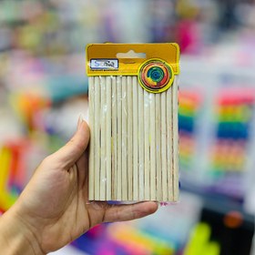 تصویر سیخ چوبی ساده ضخیم scale 